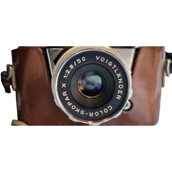 Untested Voigtländer Ultramatic CS 35mm Film Camera With Leather Case - Picture 7 of 12